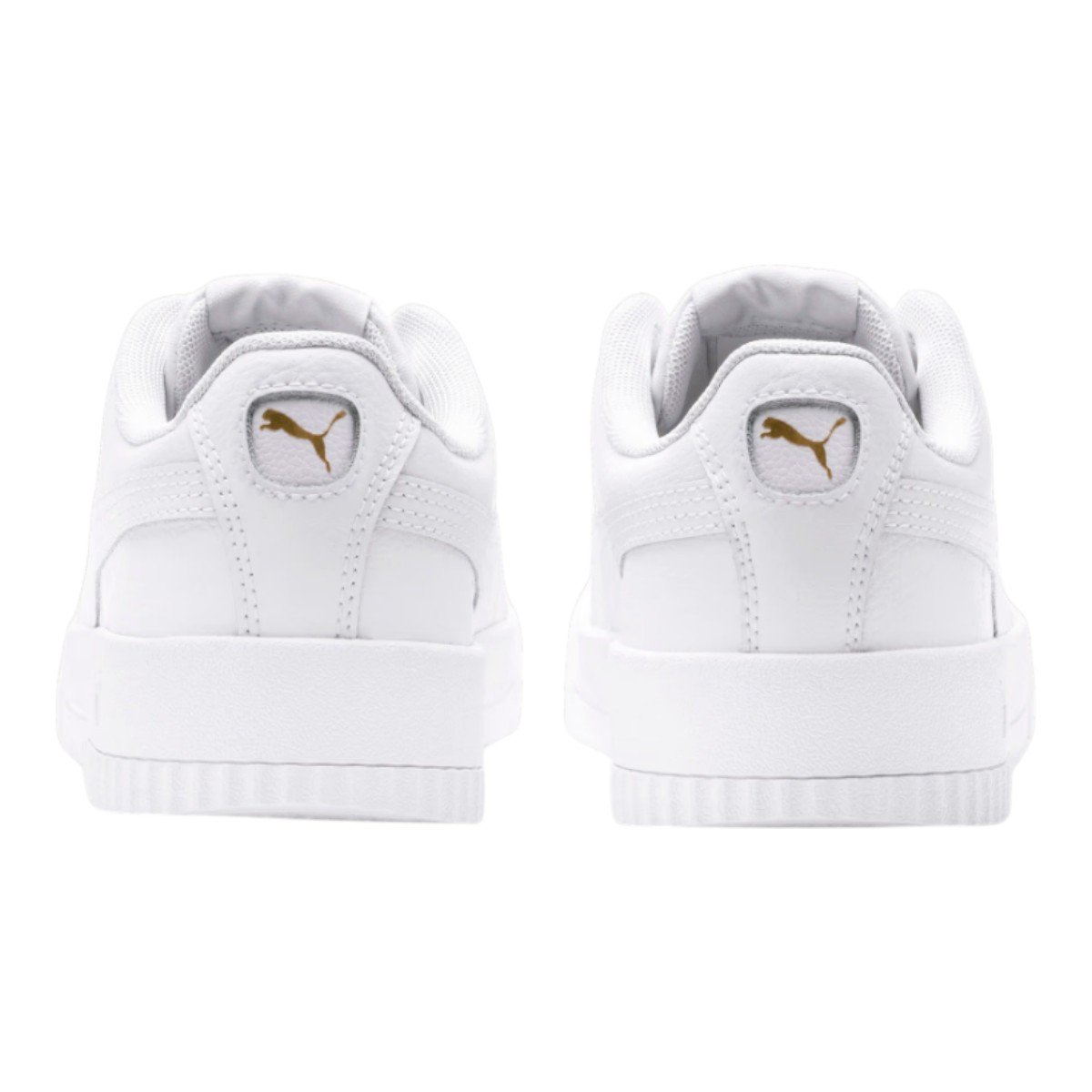 Tenis Puma Carina Lux Feminino Branco/Dourado 5