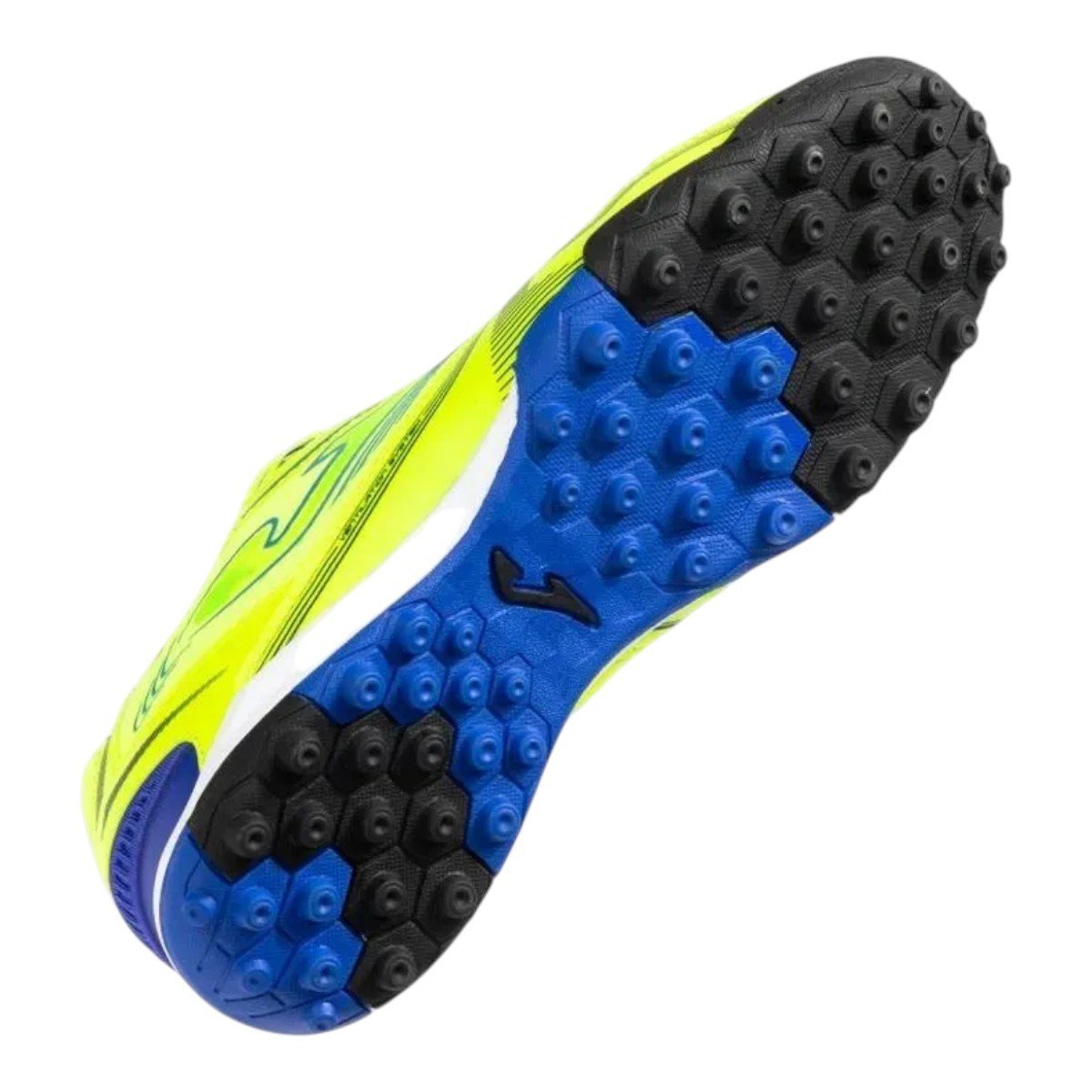 Chuteira Society Joma Dribling Adulto Amarelo/Azul 5
