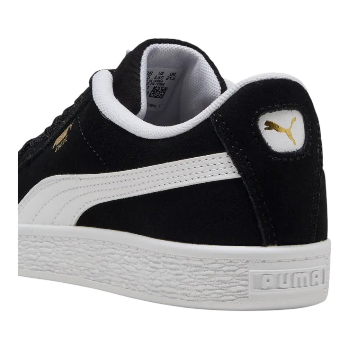 Tenis Puma Suede Classic XXI Feminino Preto/Branco 4