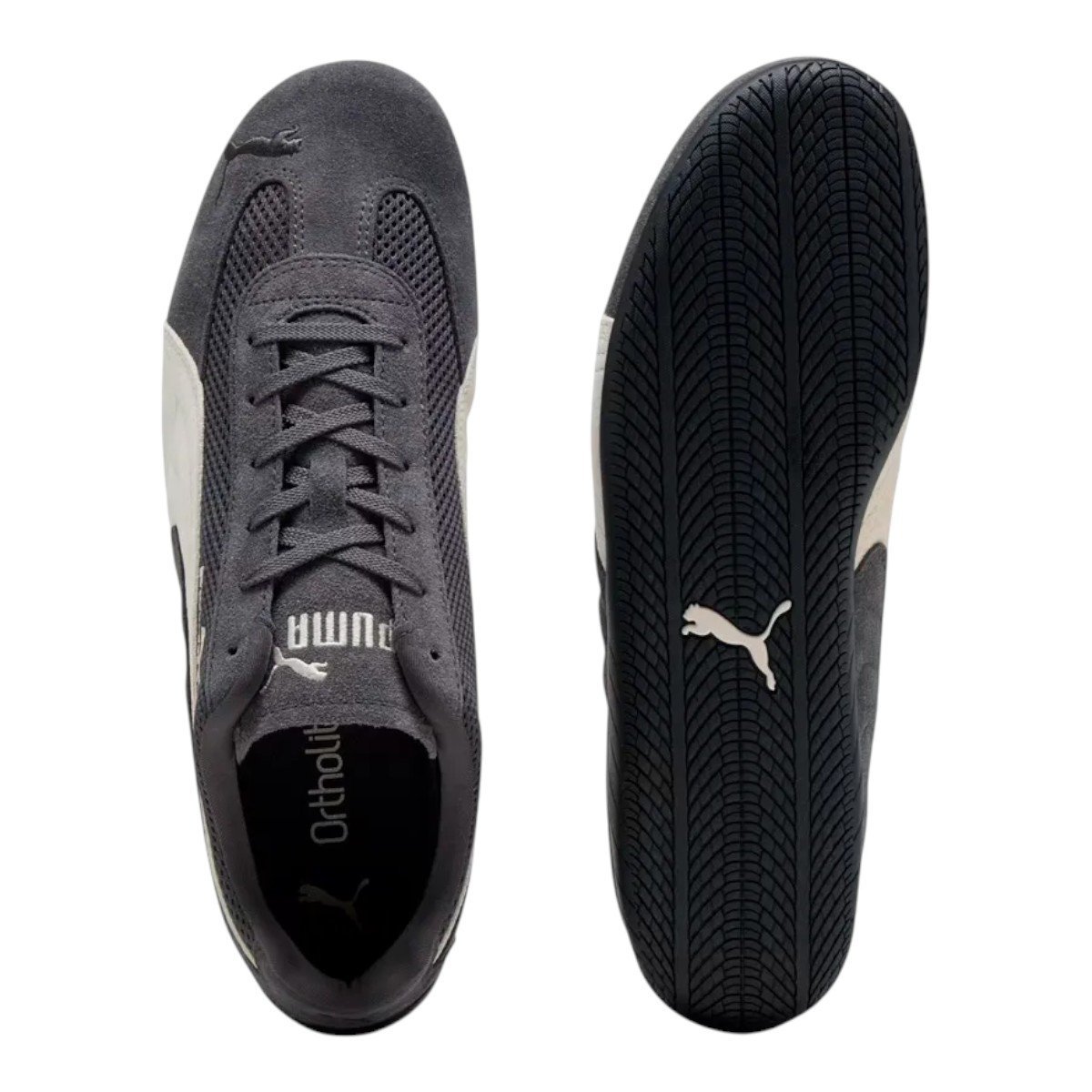 Tenis Puma Speedcat Mesh Unissex Cinza/Branco 6