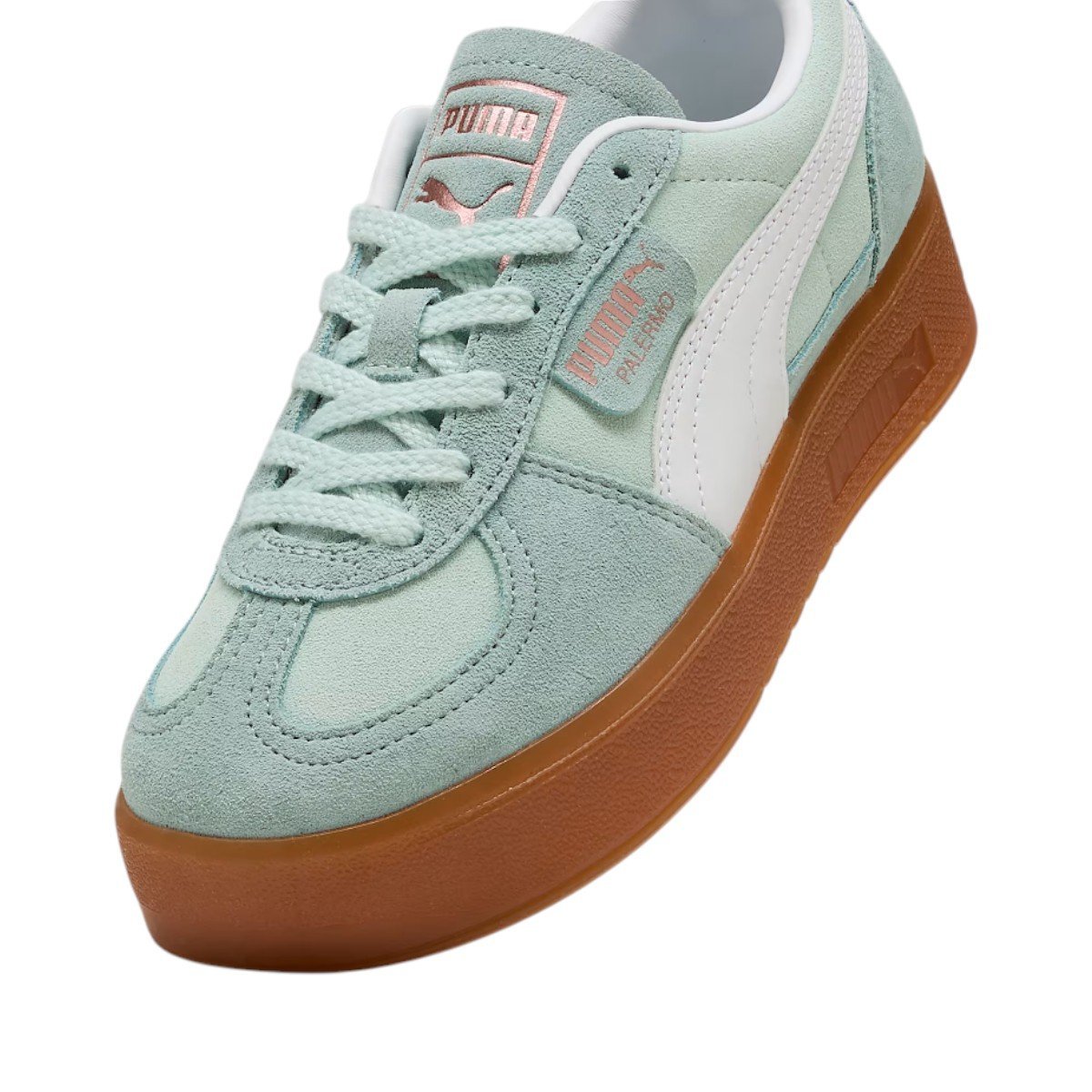 Tenis Puma Palermo Elevata Feminino Azul/Marrom 2