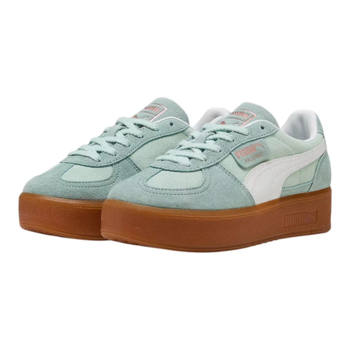 Tenis Puma Palermo Elevata Feminino Azul/Marrom 4