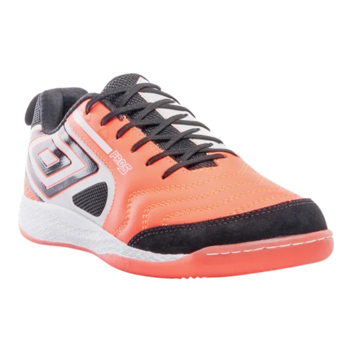 Chuteira Futsal Profissional Umbro Pro 5 Bump Rosa/Preta 3