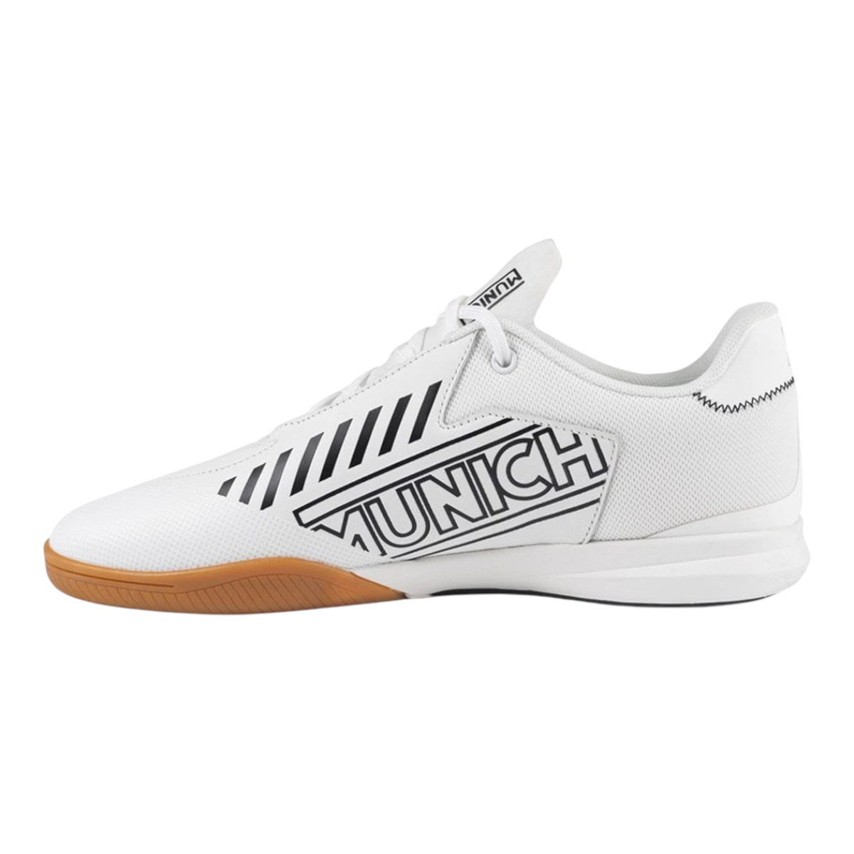 Chuteira Futsal Munich Rondo Adulto Branco 2