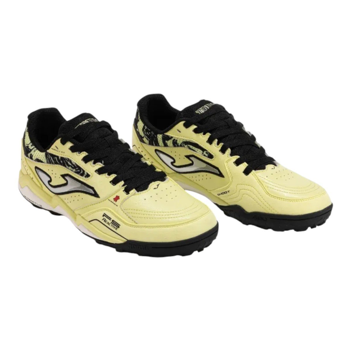 Chuteira Society Joma FS Reactive Adulto Amarelo/Preto 2