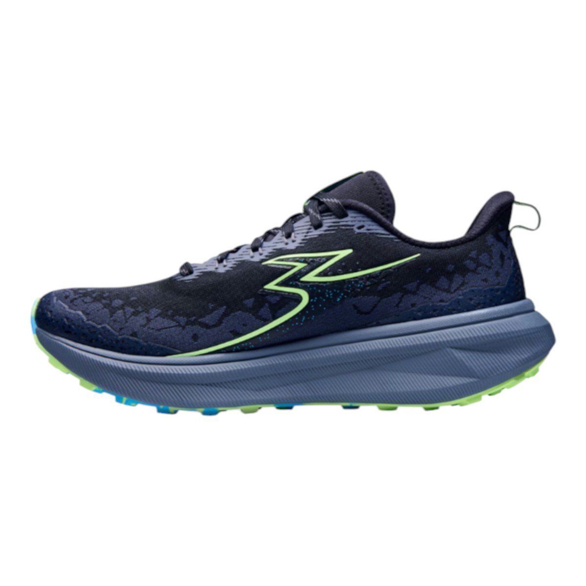Tenis 361 Sport Taroko 5 Masculino Preto/Verde 3