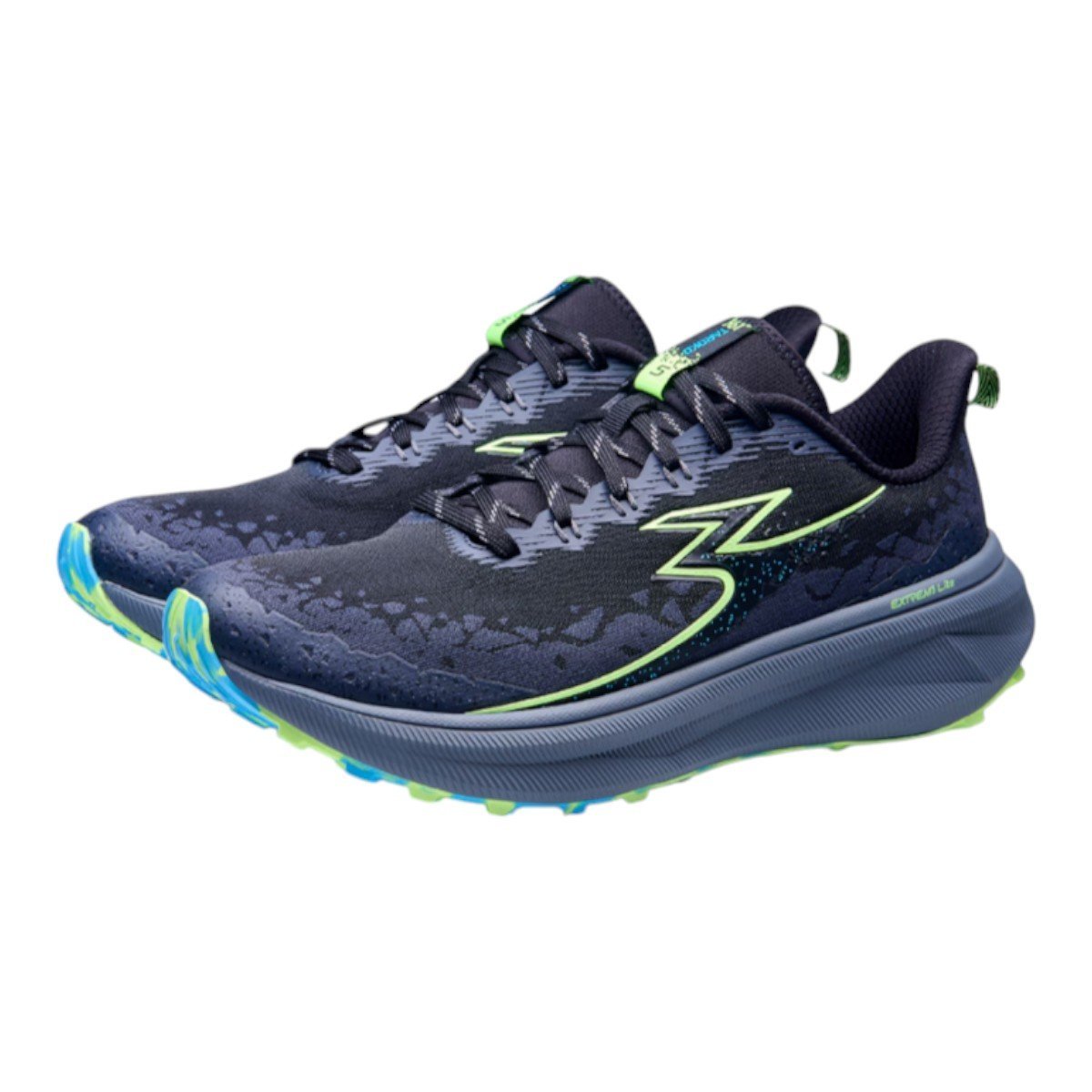 Tenis 361 Sport Taroko 5 Masculino Preto/Verde 4