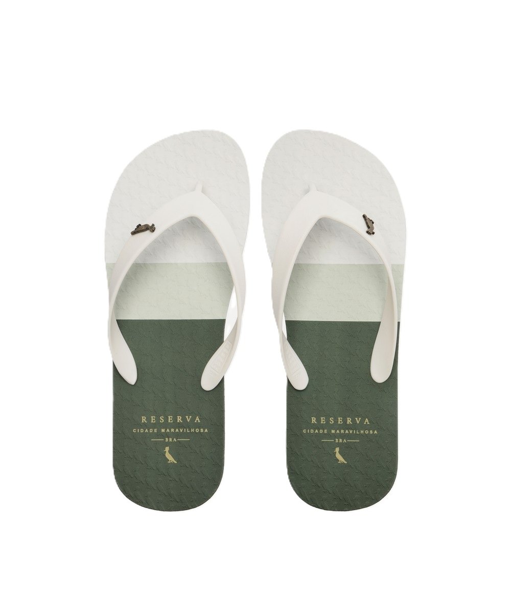 Chinelo Rmi Stripes Reserva Go Mini Branco 2