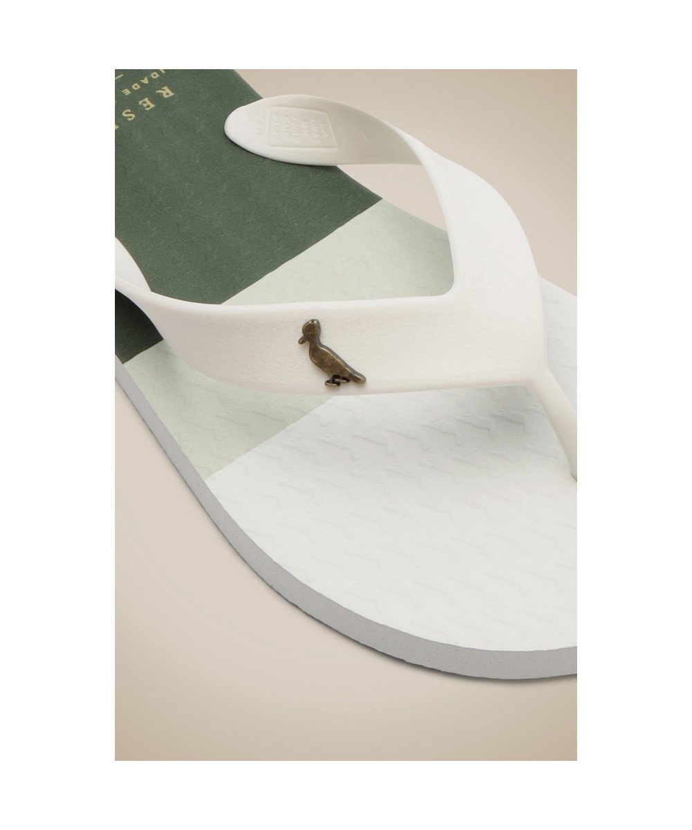 Chinelo Rmi Stripes Reserva Go Mini Branco 3