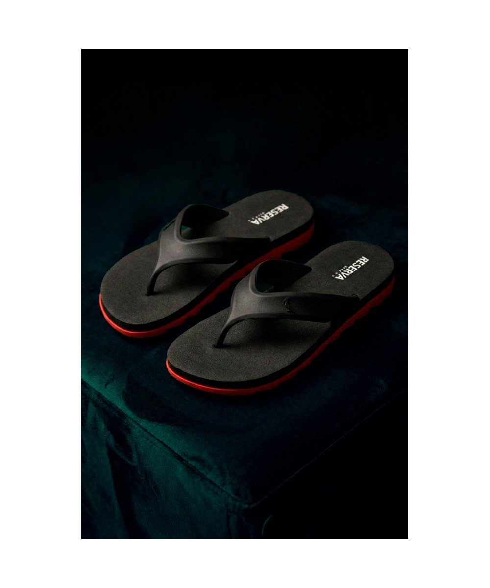 Chinelo Deck Rubber Reserva Go Preto 3