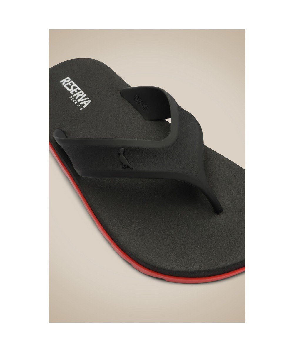 Chinelo Deck Rubber Reserva Go Preto 4