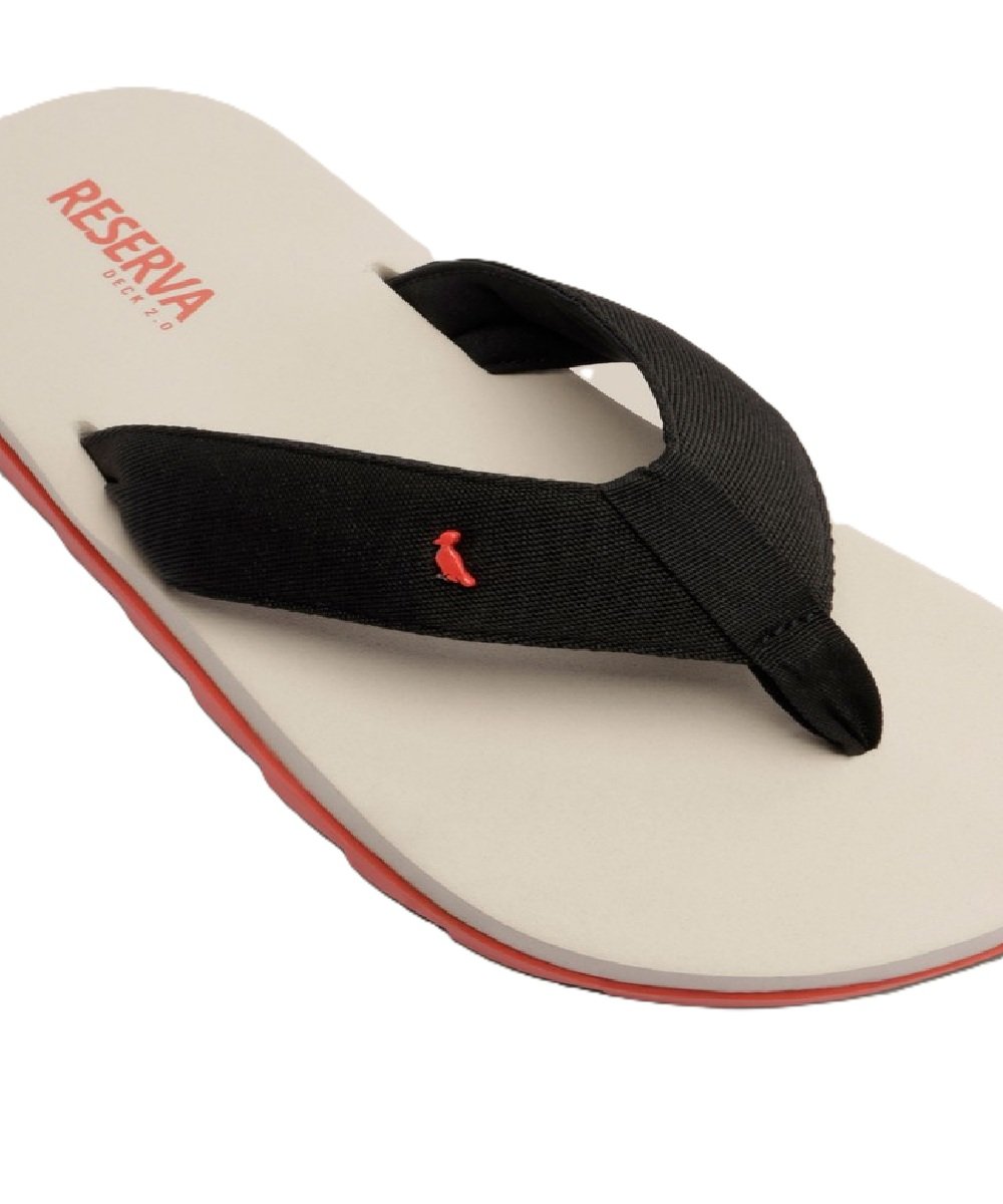 Chinelo Rsv Deck Sport Reserva Go Branco/Preto 3