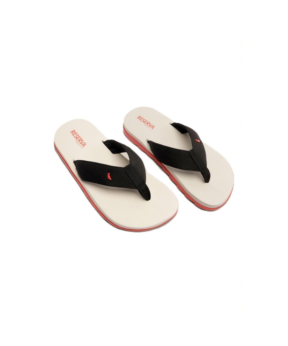 Chinelo Rsv Deck Sport Reserva Go Branco/Preto 4