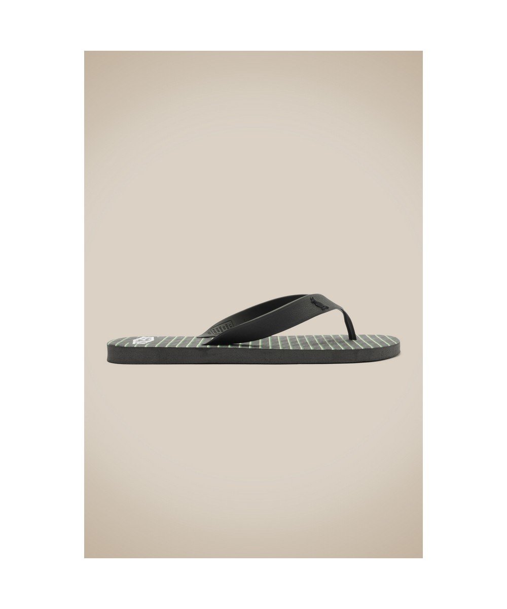 Chinelo Rsv Listrado Bandeira Reserva Go Preto/Verde 3