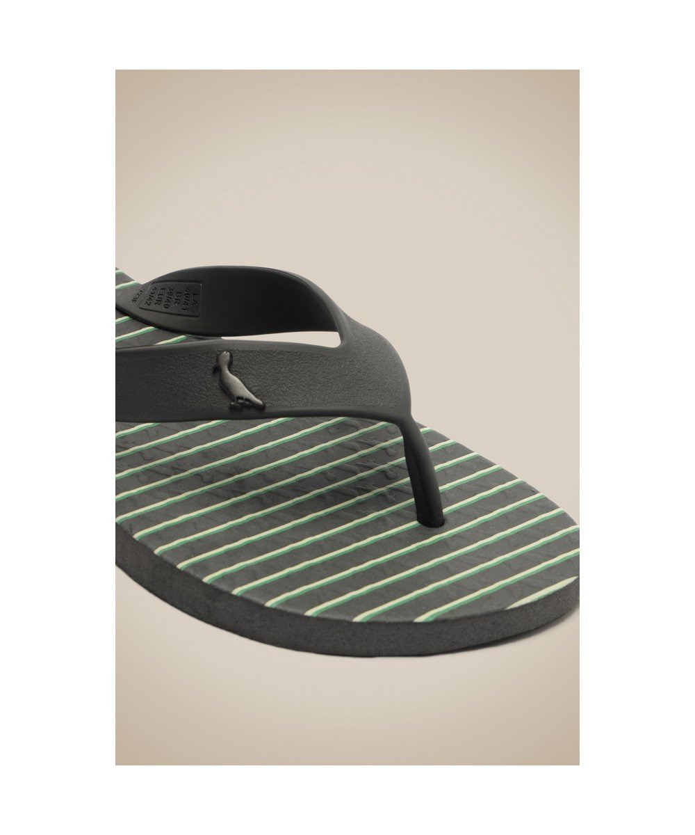 Chinelo Rsv Listrado Bandeira Reserva Go Preto/Verde 4