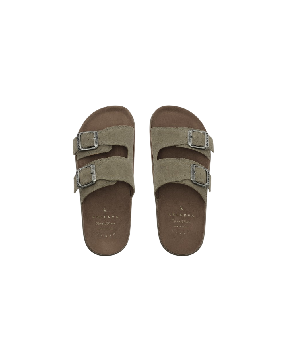 Chinelo Rsv Sambo Suede Reserva Go Cinza 2