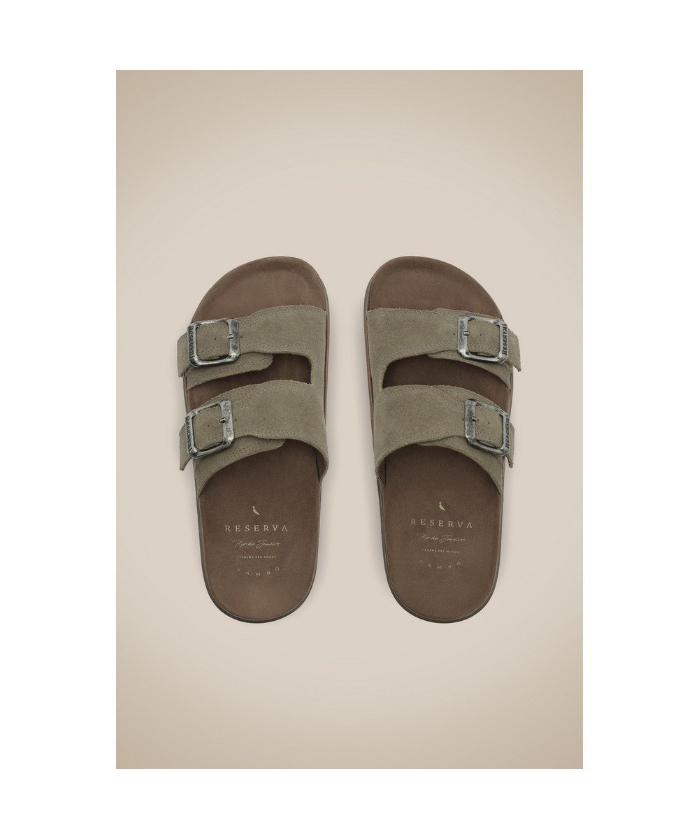 Chinelo Rsv Sambo Suede Reserva Go Cinza 3