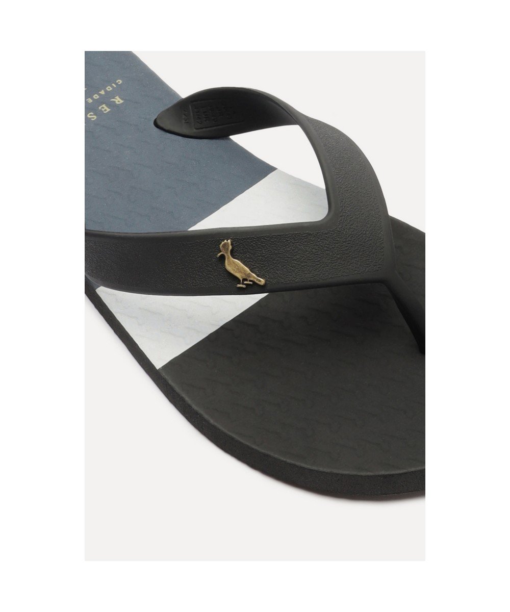 Chinelo Rsv Stripes Trio Reserva Go Preto 3