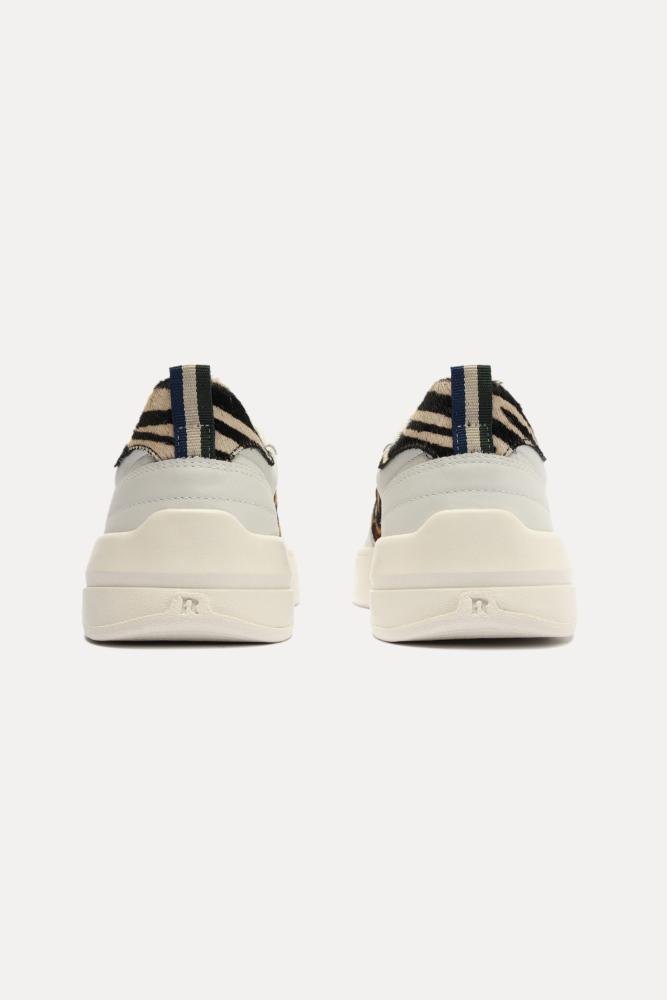 Tenis Fem Type R Reserva Branco/Marrom 2