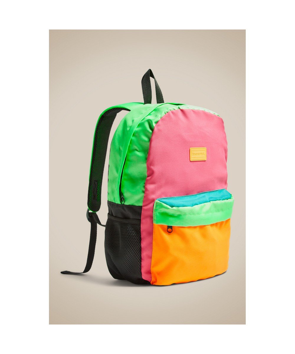 Mochila Mini Color Block Reserva Mini Verde/Multicores 4