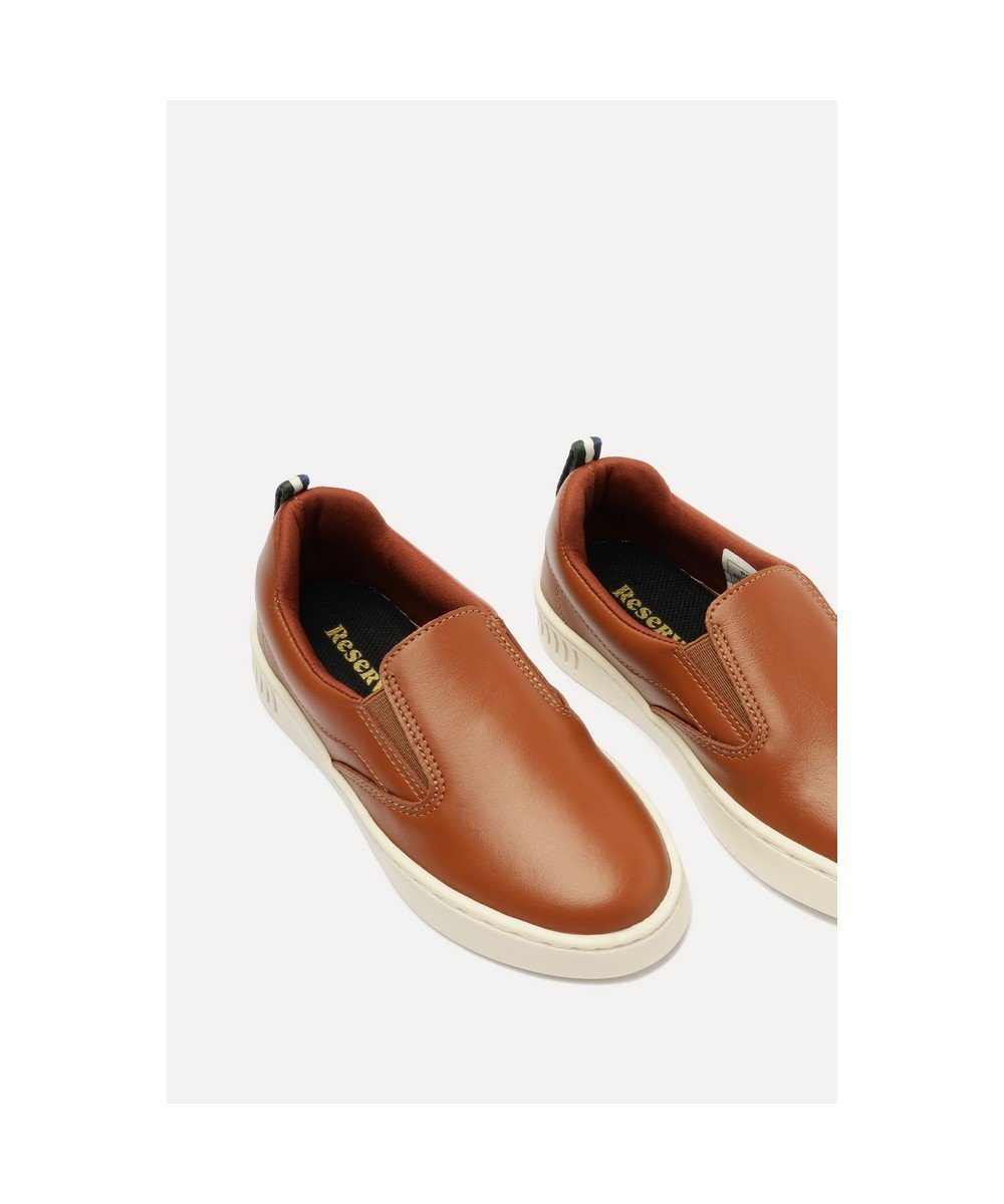 Tenis Rmi Asher Slip Premium Reserva Go Mini Marrom 4
