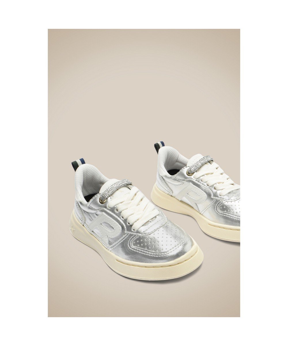 Tenis Rmi Type R Shine Reserva Go Mini Branco/Prata 4