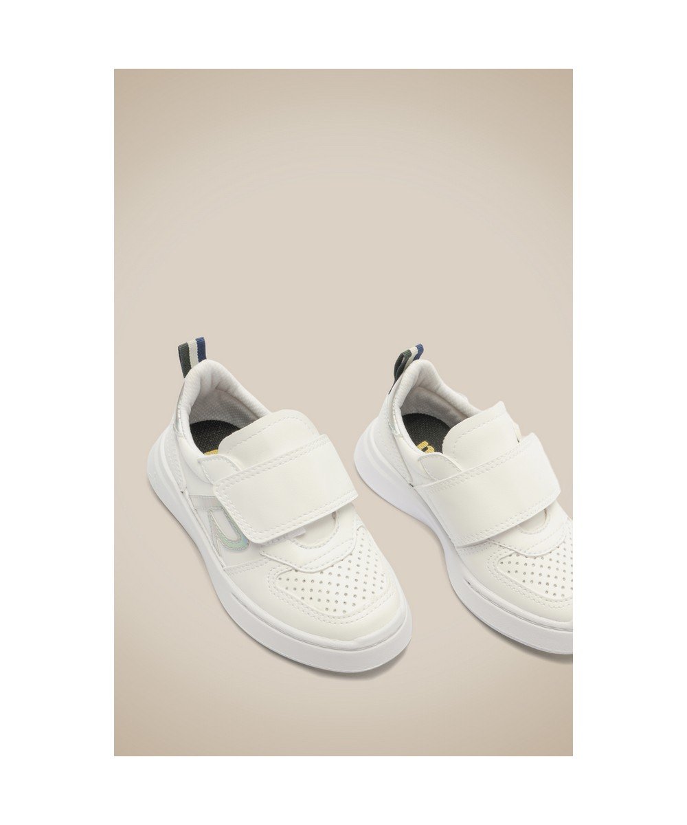 Tenis Bb Type R Shine Velcro Reserva Mini Branco 3