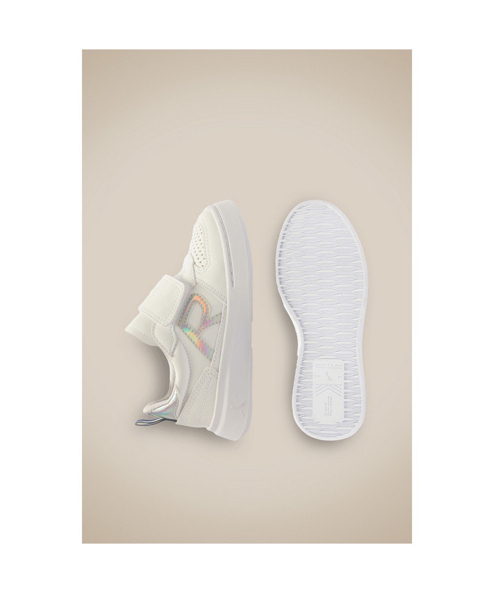 Tenis Bb Type R Shine Velcro Reserva Mini Branco 4