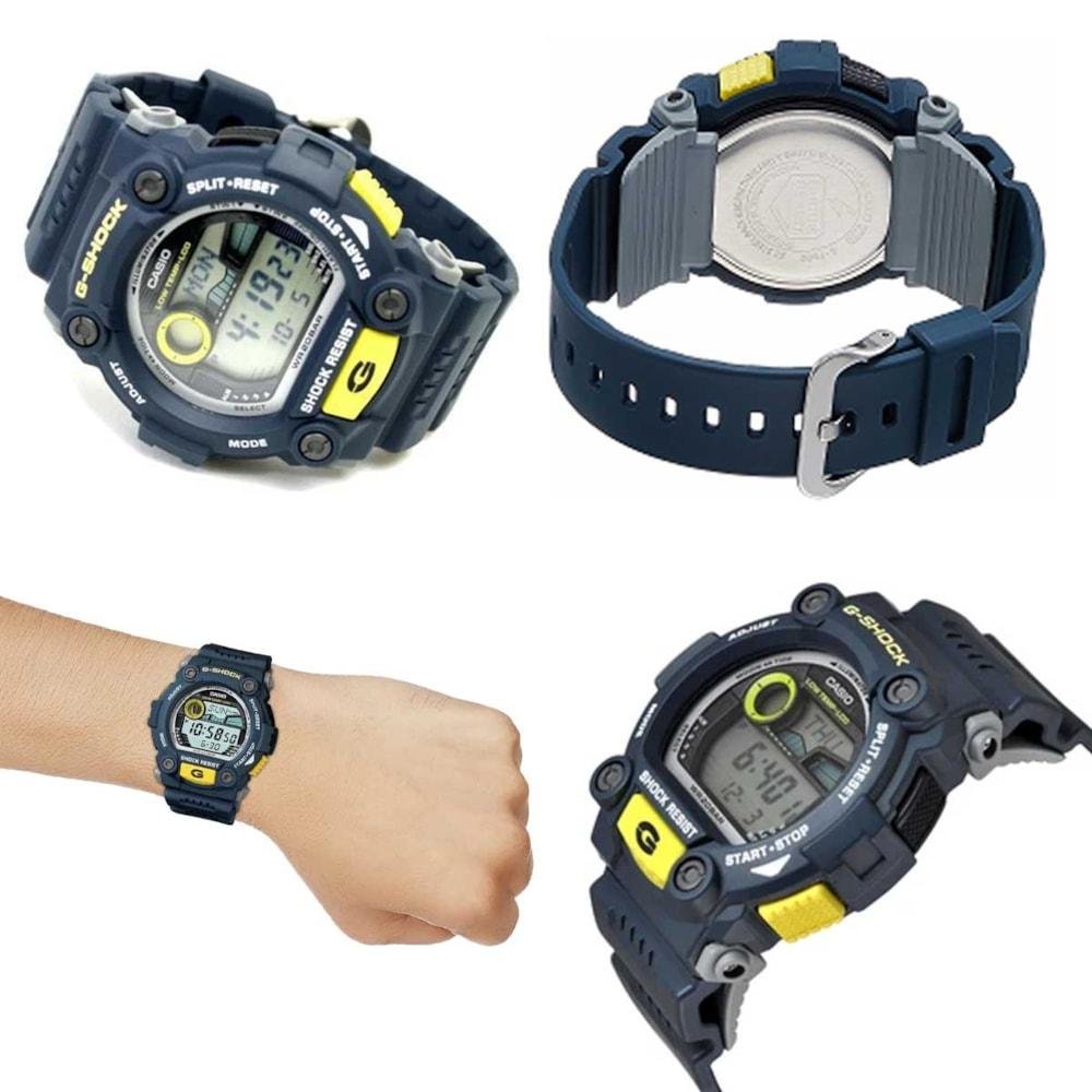 Relógio G-Shock G-7900-2DR C/ Tabua De Marés Azul 2