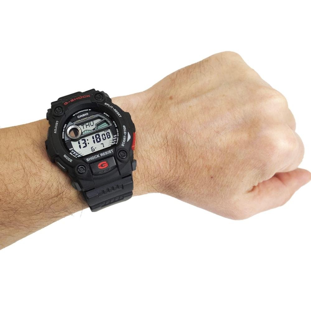 Relógio G-Shock G-7900-1DR c/ Tabua de Marés Preto 3