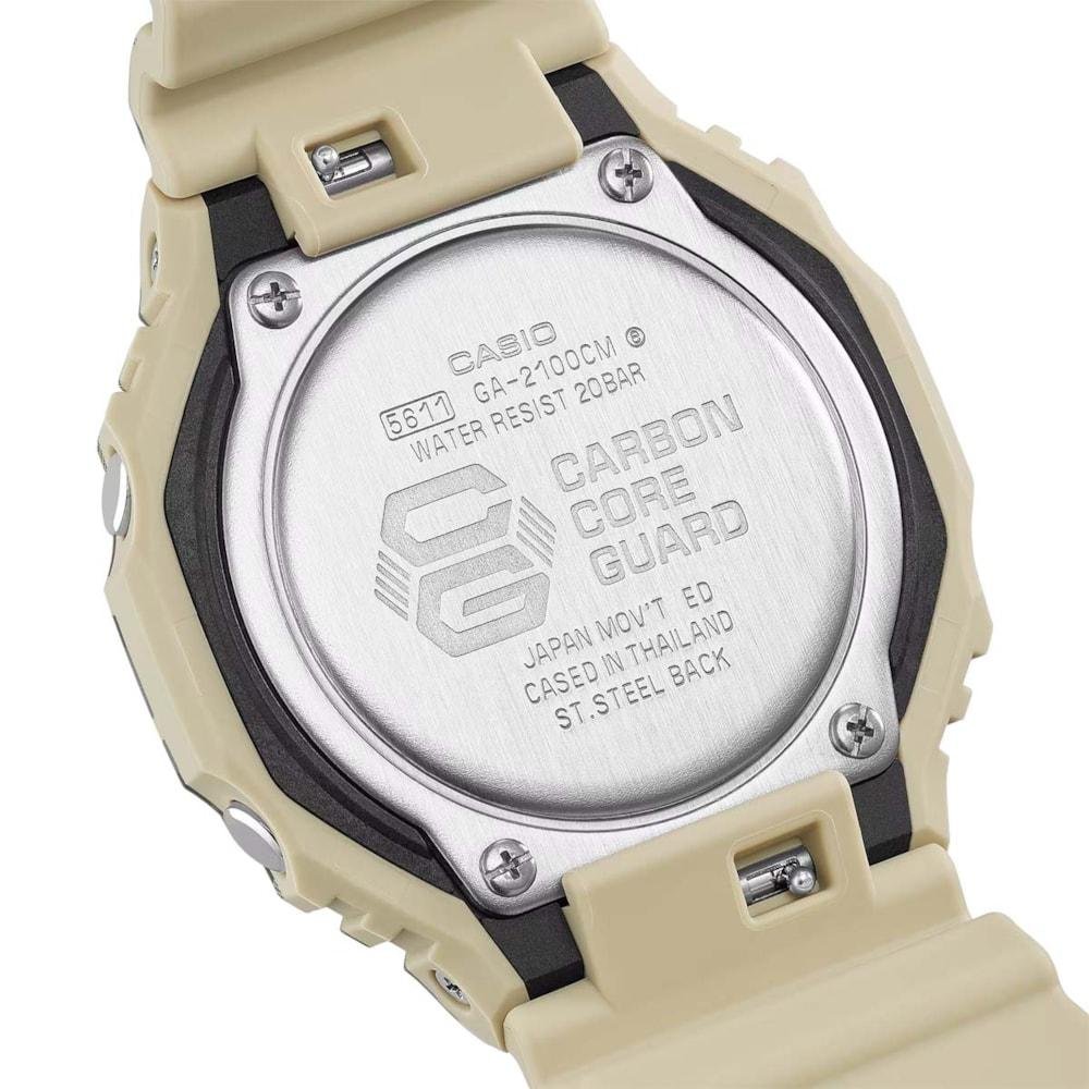 Relógio G-SHOCK GA-2100CM-5ADR Bege 5