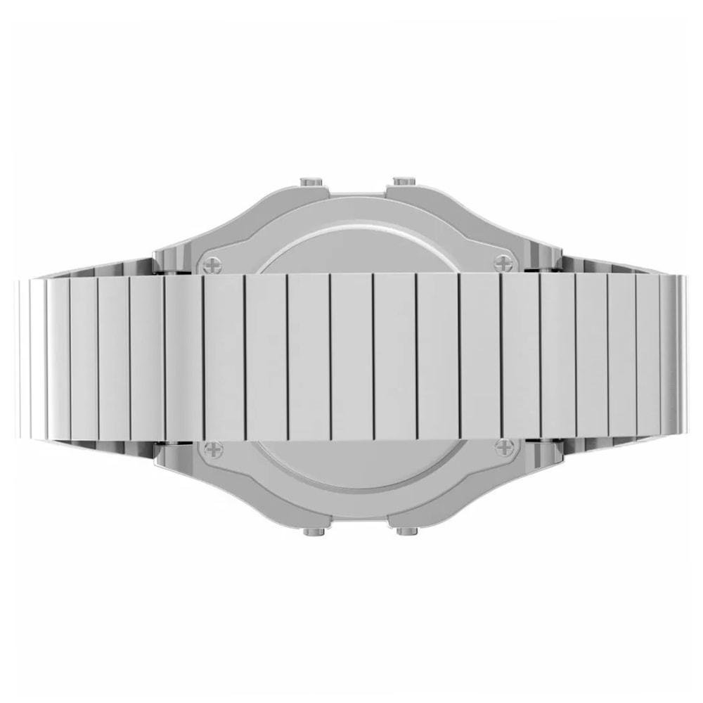 Relógio Timex Quadrado Prata Prata 2