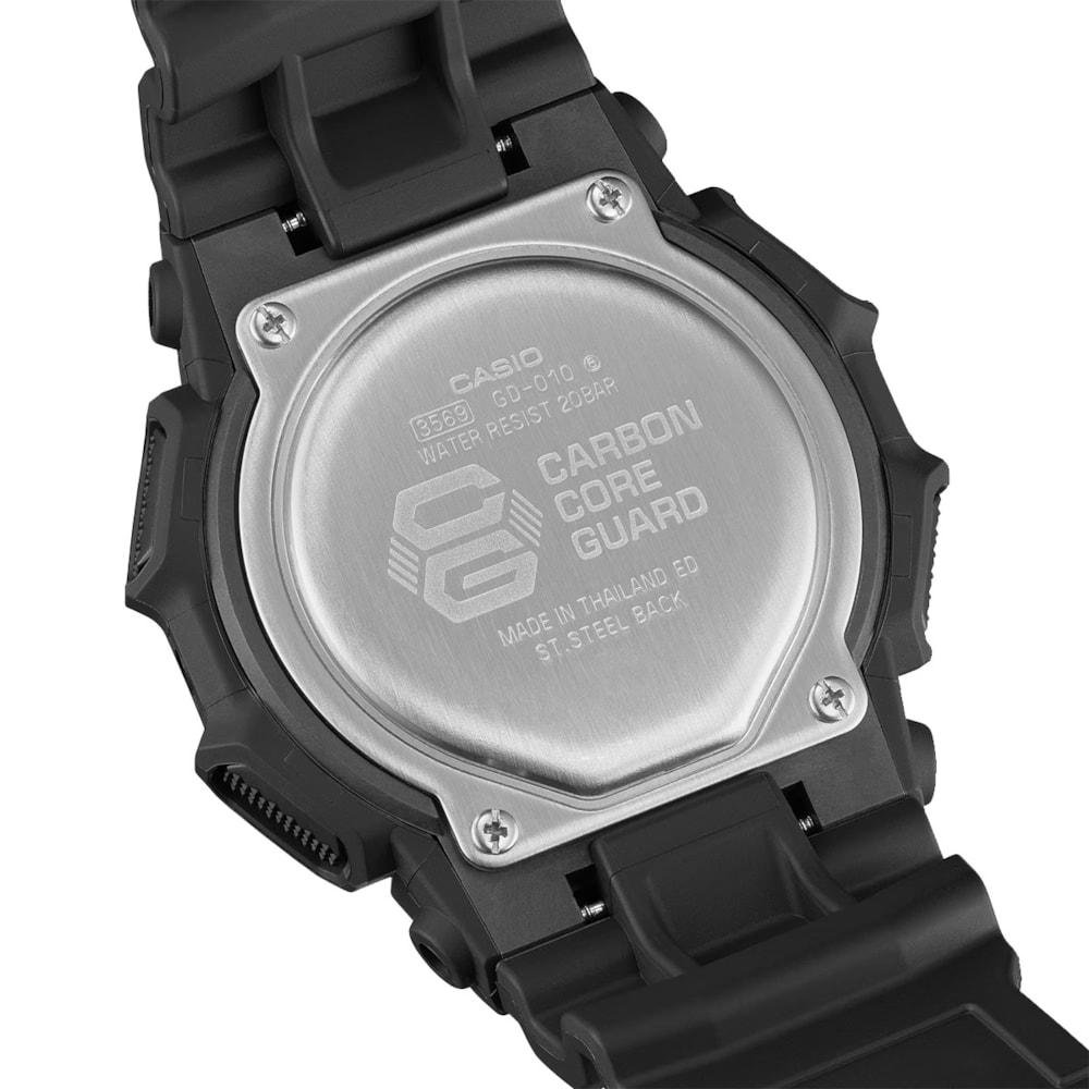 Relógio G-Shock GD-010-1DR Preto 5