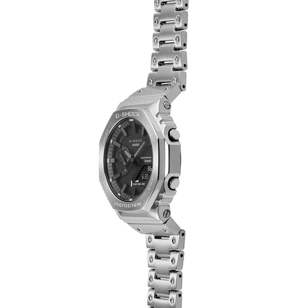 Relógio G-Shock GM-B2100D-1ADR Bluetooth e Tough Solar Prata 3