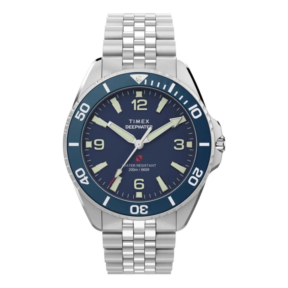 Relógio Timex Deepwater Arctic Prata Prata 1