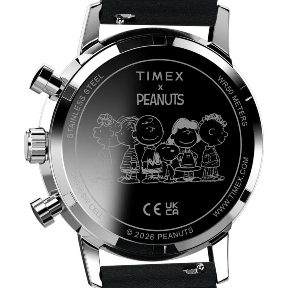 Relógio Timex X Peanuts Chronograph Joe Cool Prata Prata/Preto 4