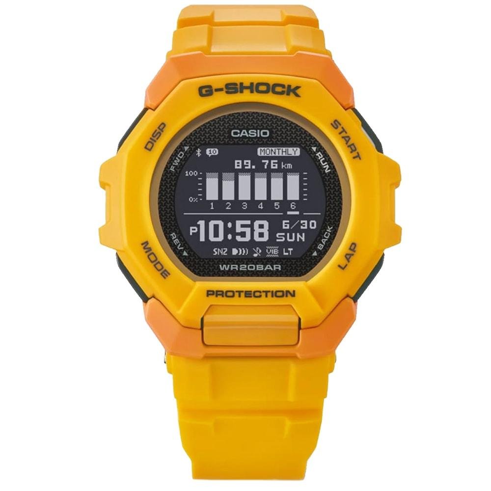 Relógio G-SHOCK G-Squad Sports GBD-300-9DR Amarelo 2