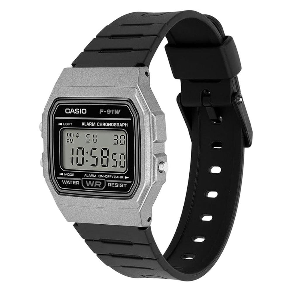 Relógio Casio F-91WM-1BDF Preto 3