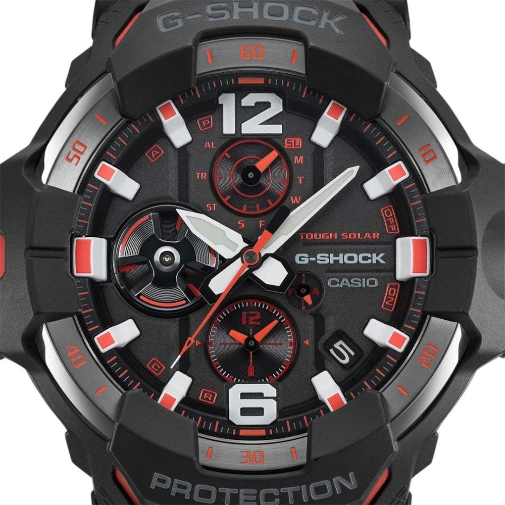 Relógio G-SHOCK Gravity Master GR-B300-1A4DR Carbon Solar Preto 4