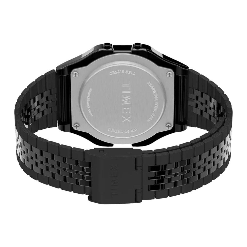 Relógio Timex Vintage T80 Preto Preto 2
