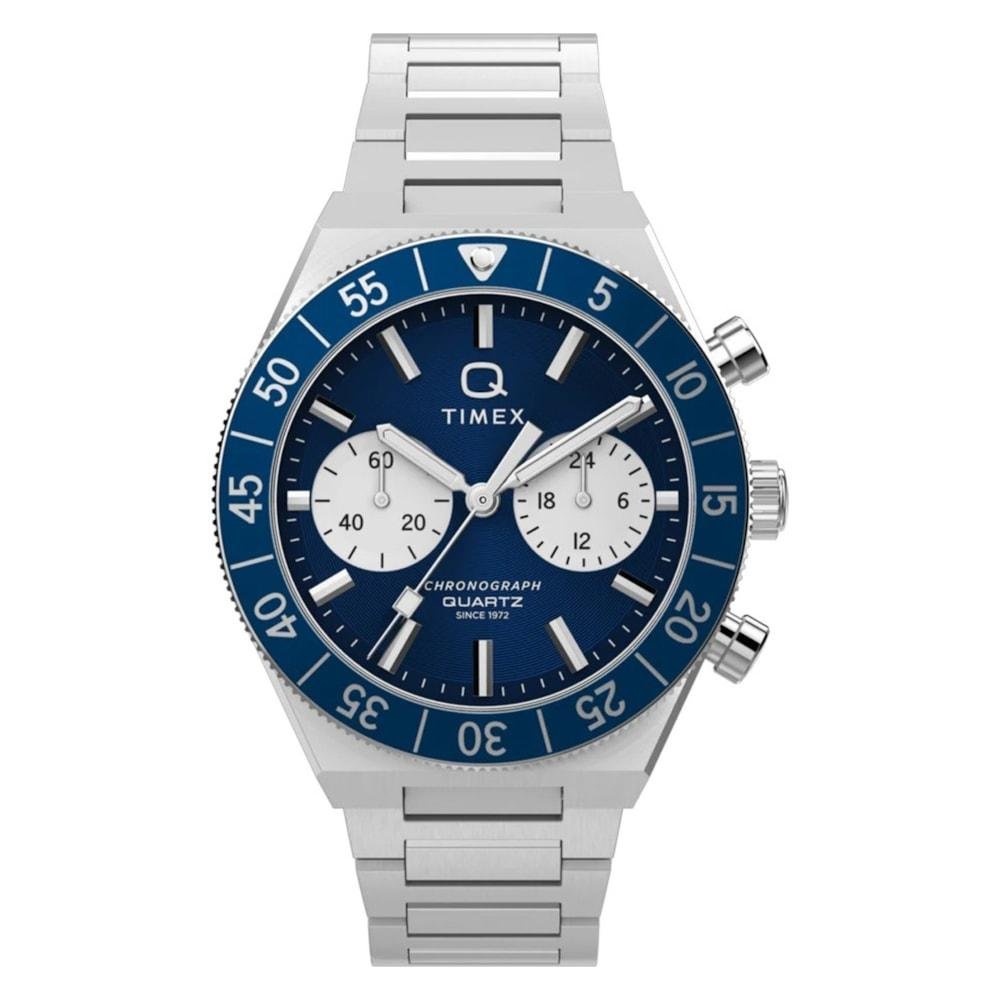 Relógio Timex Continental Cronograph Azul