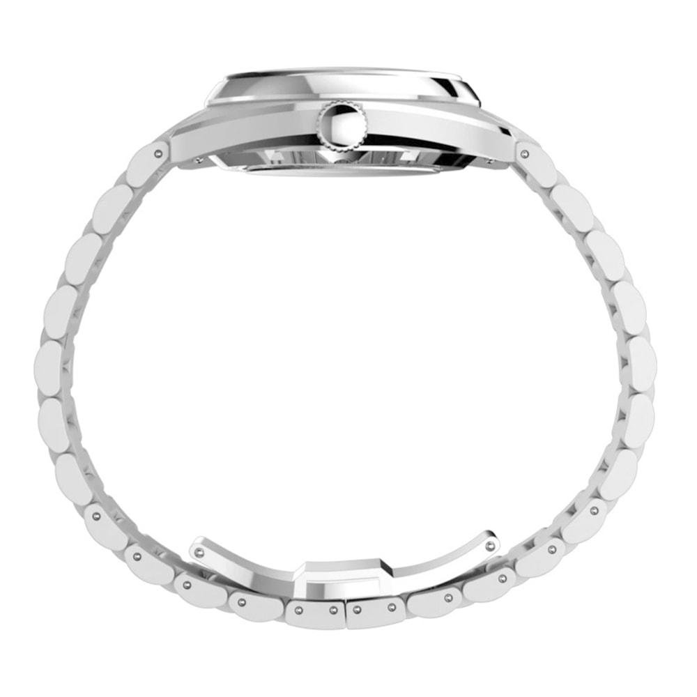Relógio Timex Marlin Draper Automático Prata Prata 2