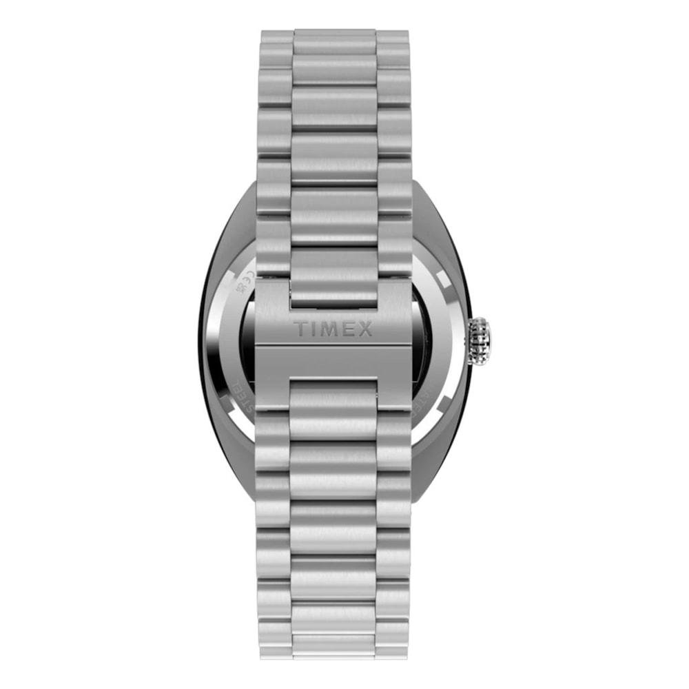 Relógio Timex Marlin Draper Automático Prata Prata 3