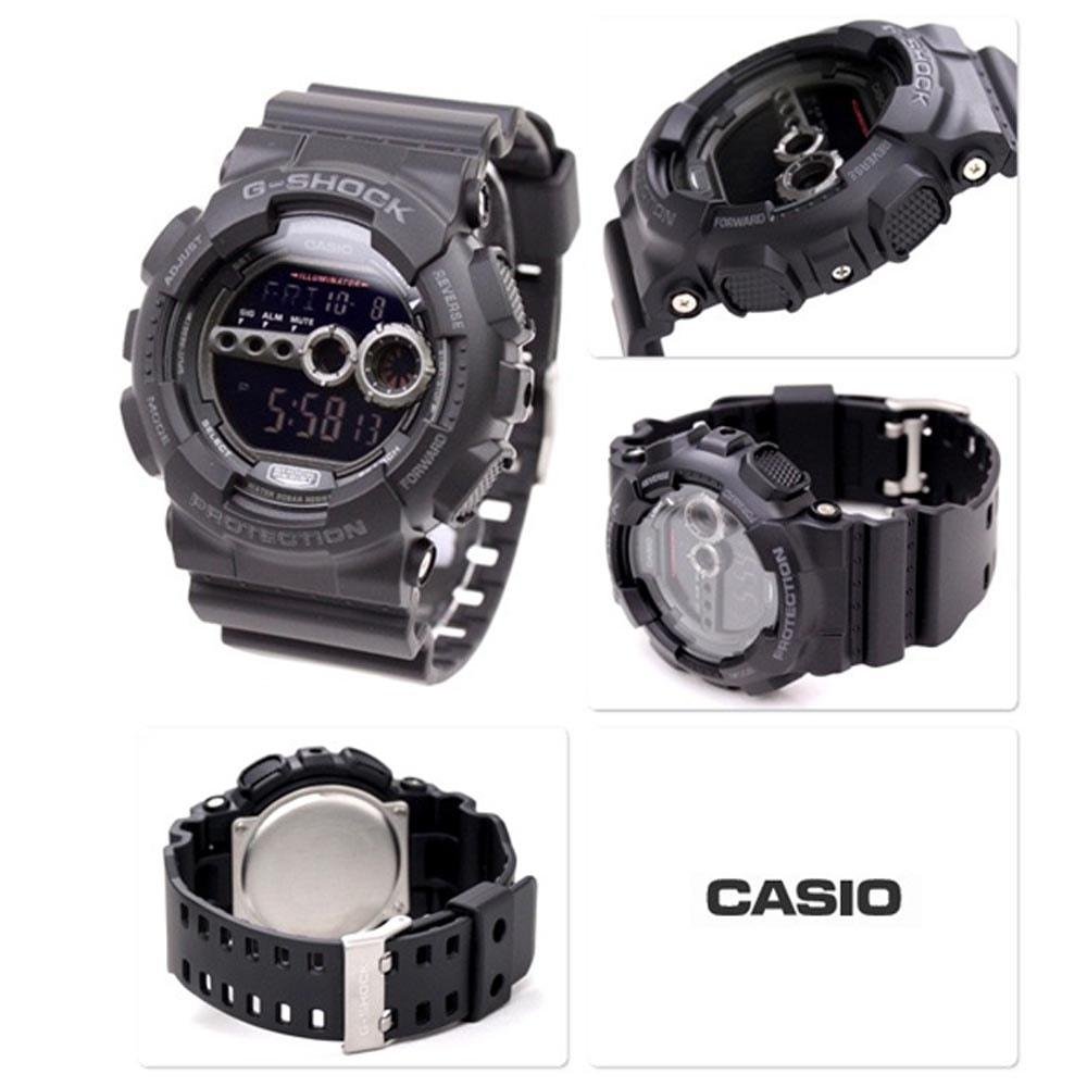 Relógio G-Shock GD-100-1BDR Preto 2
