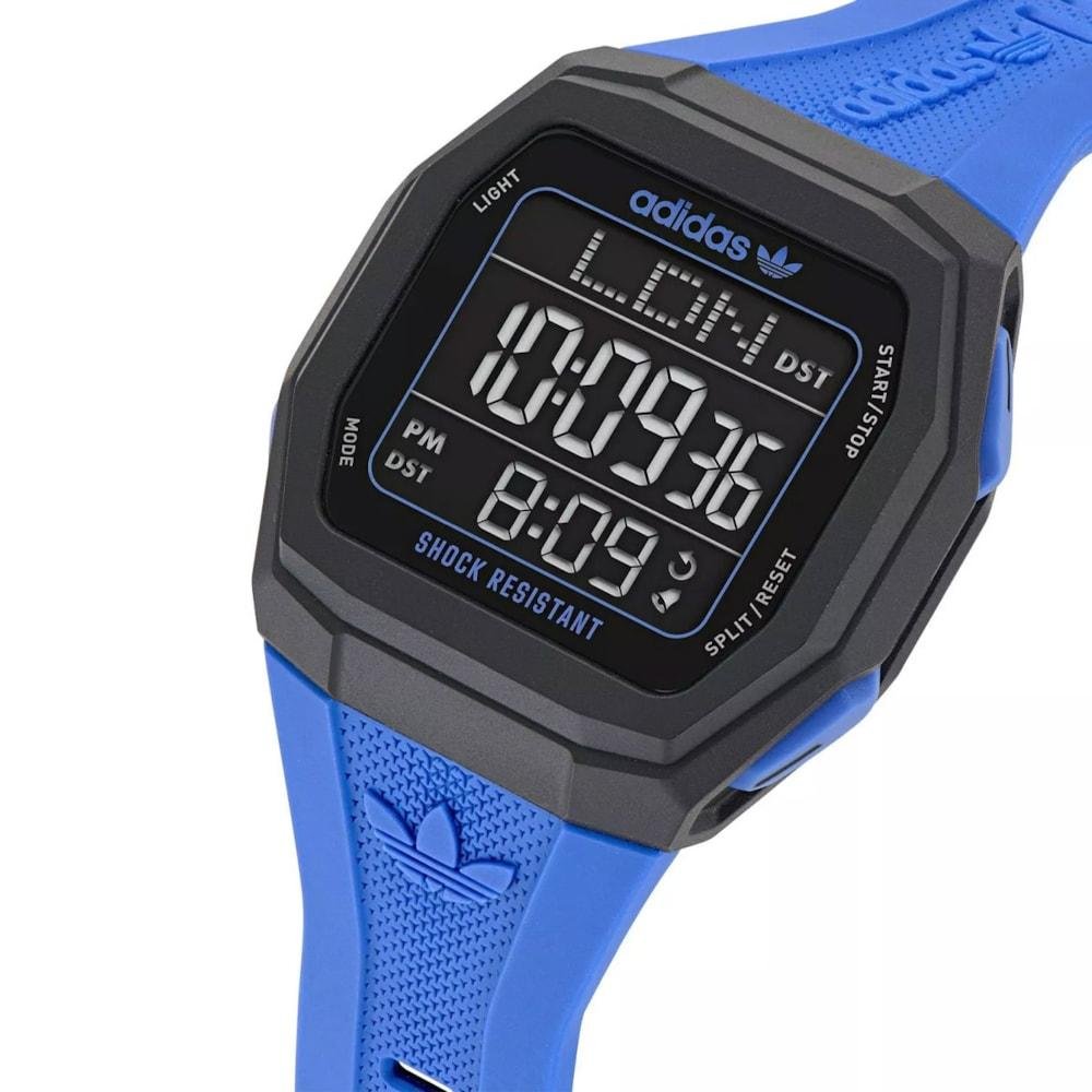Relógio Adidas AOST24565 Preto Azul Preto 2