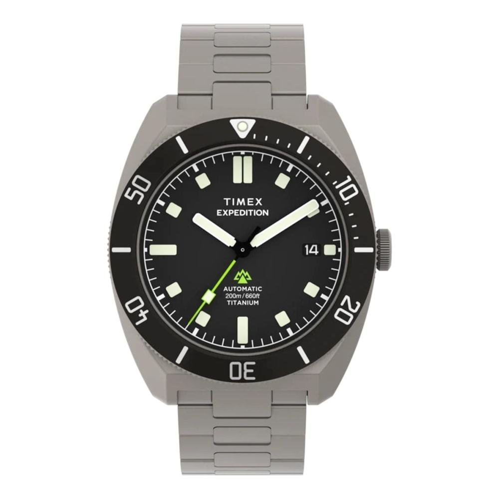 Relógio Timex Expedition Pioneer Titanium Automático Prata