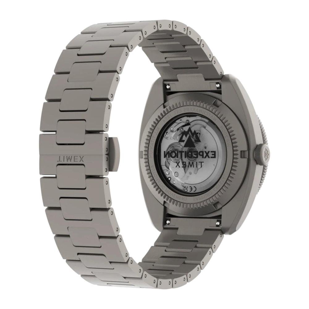 Relógio Timex Expedition Pioneer Titanium Automático Prata Cinza 5