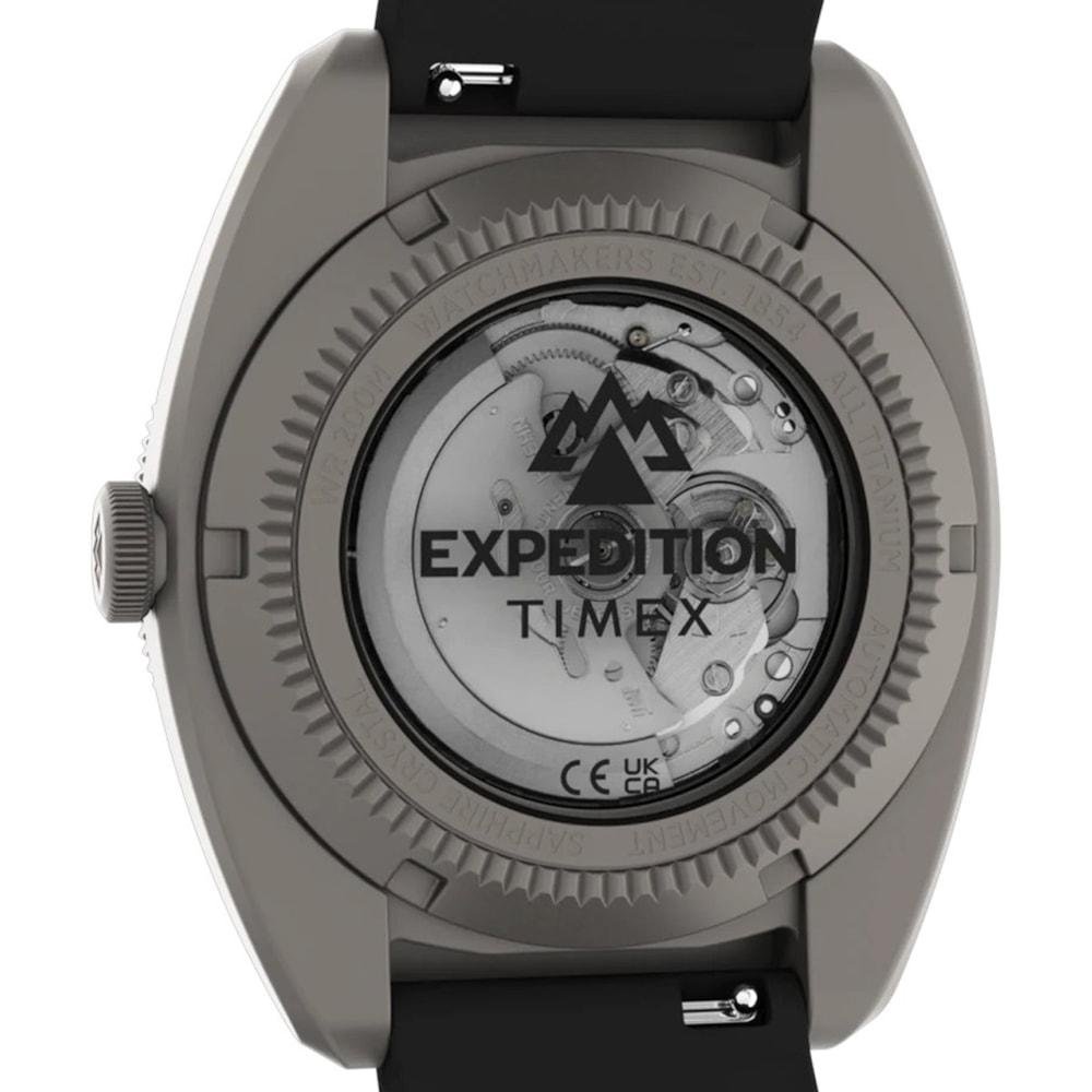 Relógio Timex Expedition Pioneer Titanium Automático Preto Preto 4