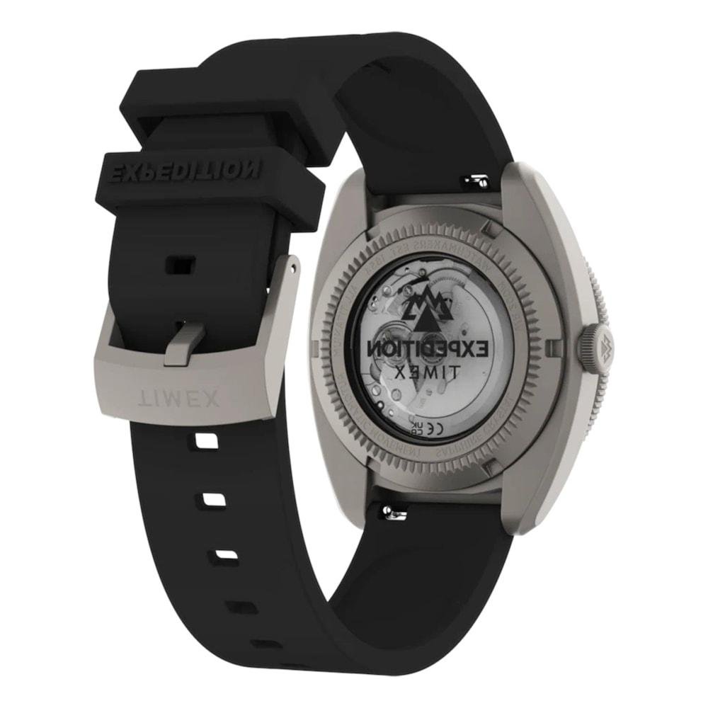 Relógio Timex Expedition Pioneer Titanium Automático Preto Preto 5