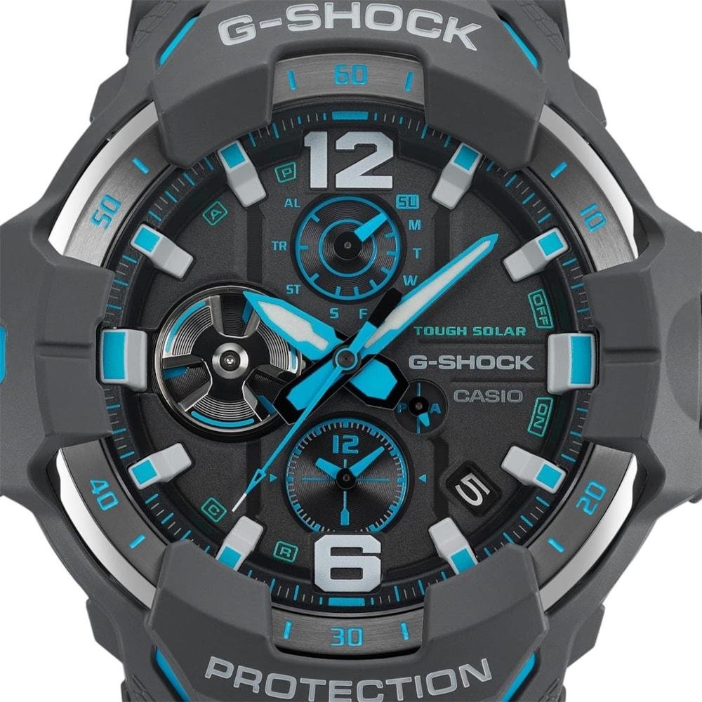 Relógio G-SHOCK Gravity Master GR-B300-8A2DR Carbon Solar Cinza 4